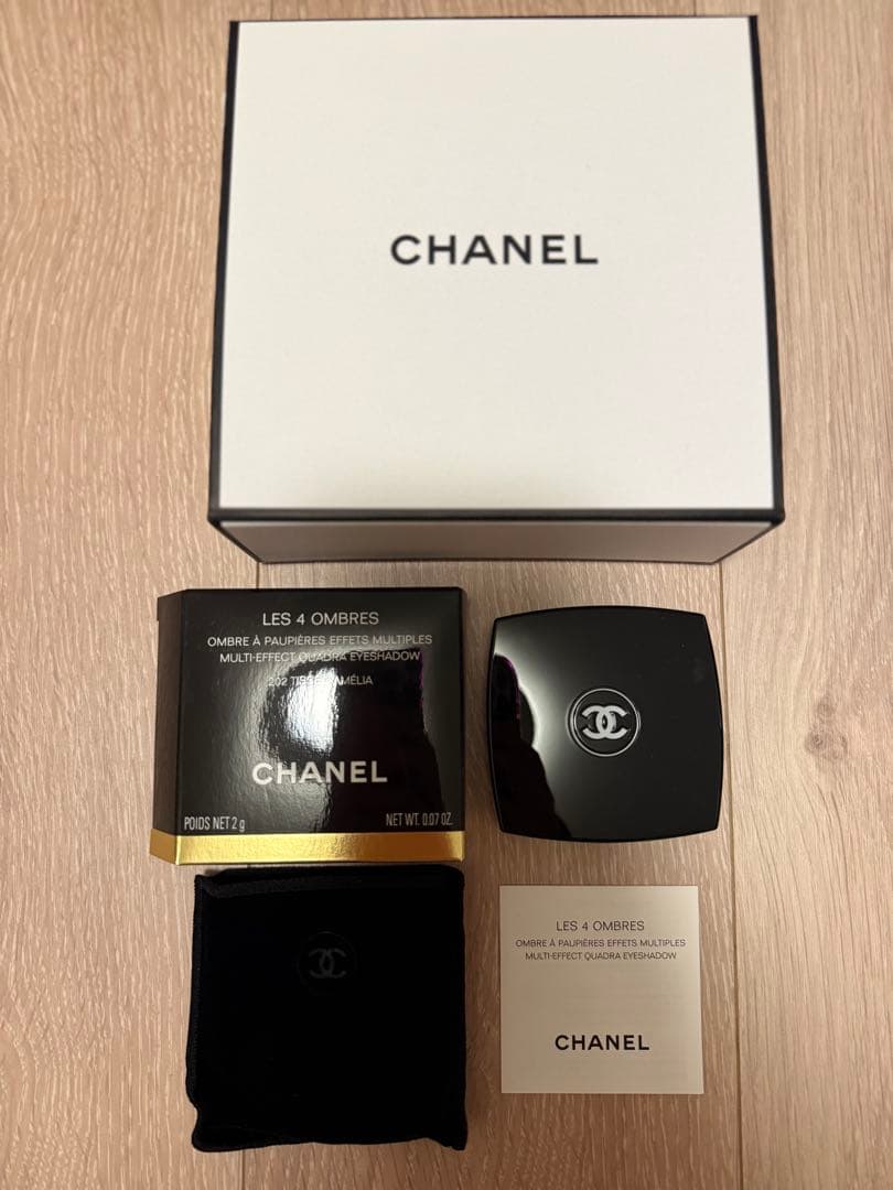 CHANEL シャネル レキャトルオンブル 202 ティセカメリア