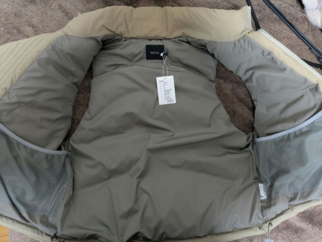 【新品未使用】ROTOL CURVY DOWN VEST 24AW
