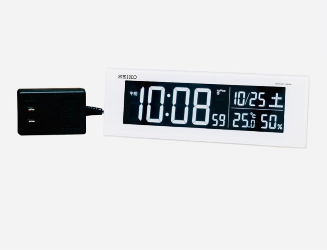 SEIKO（セイコー）DL305W デジタル電波目覚まし時計 送料無料
