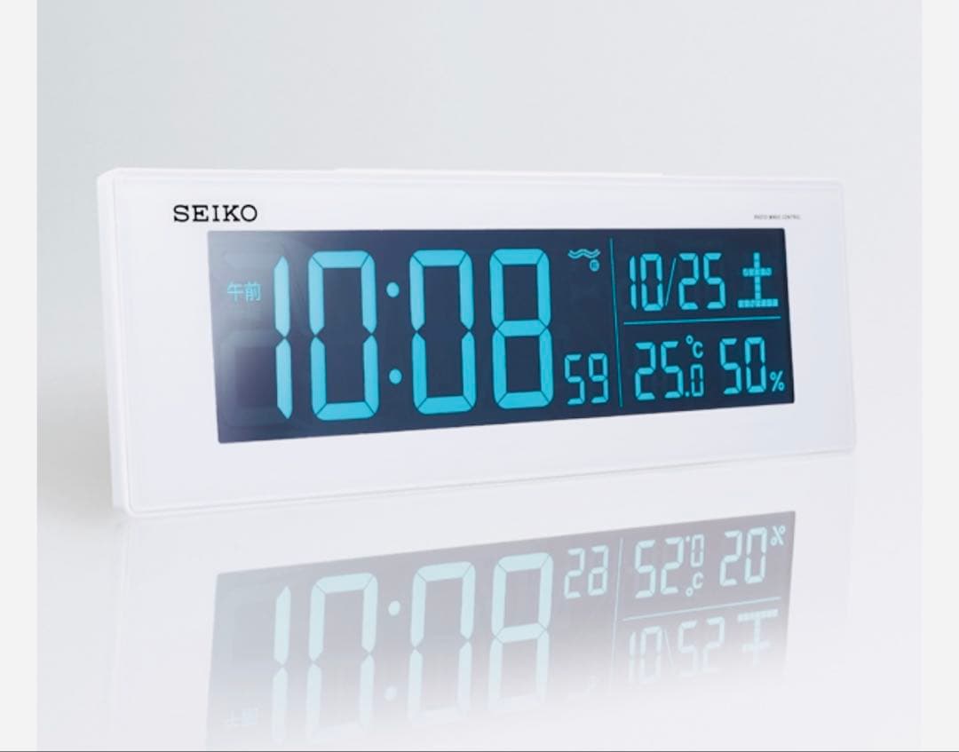 SEIKO（セイコー）DL305W デジタル電波目覚まし時計 送料無料