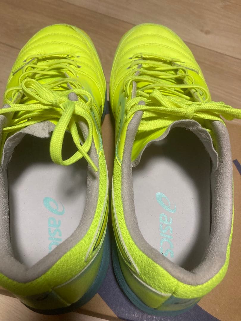 ASICS デスタッキFFK　25.5センチ イエロー　箱付き