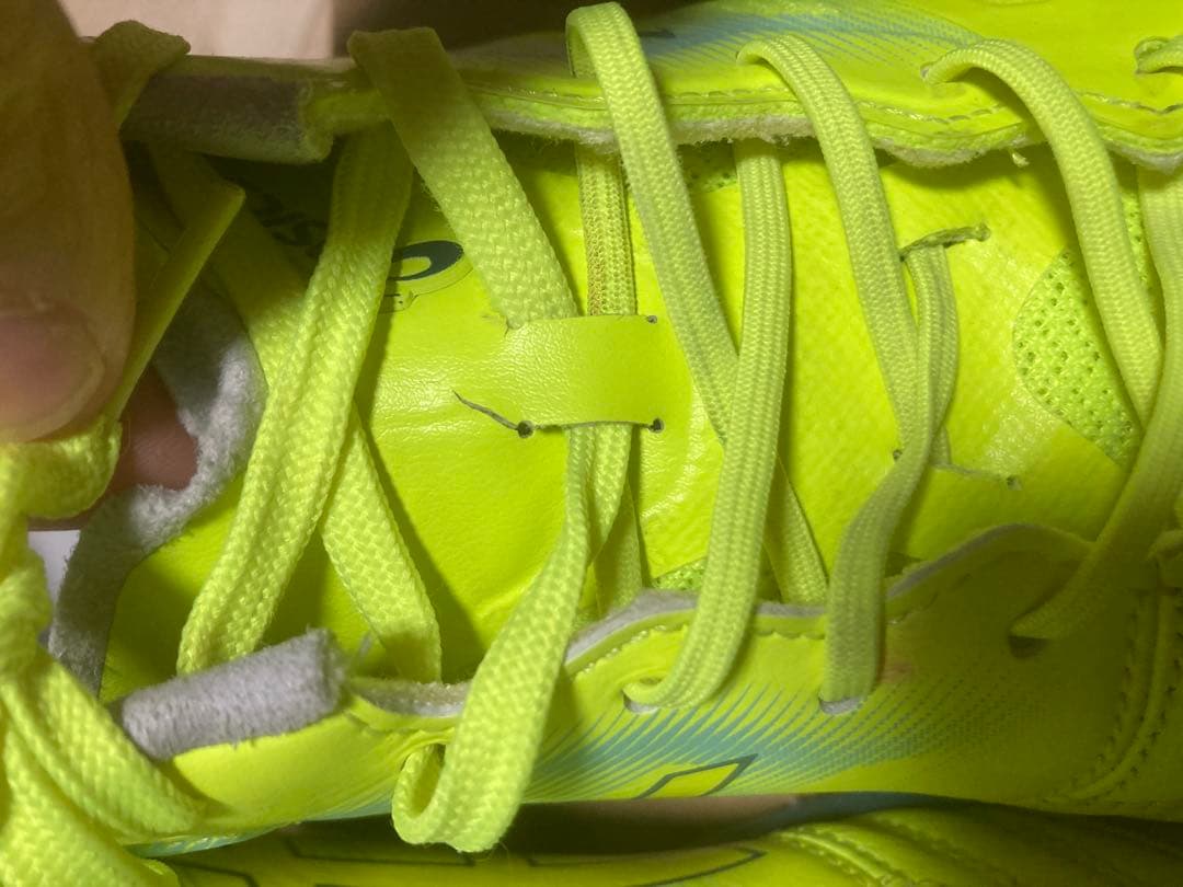 ASICS デスタッキFFK　25.5センチ イエロー　箱付き