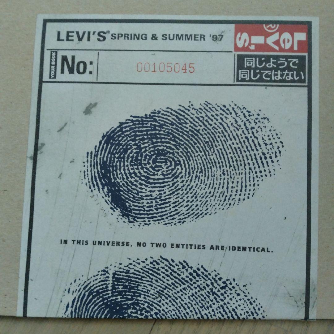 Levi's Spring & Summer '97　カタログ