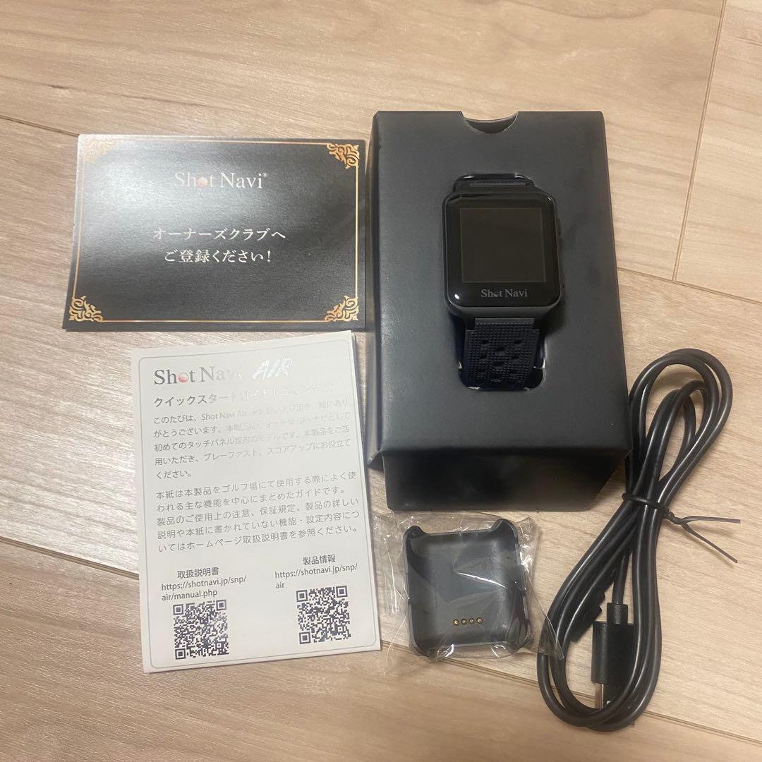ShotNavi AIR ゴルフ GPS ウォッチ