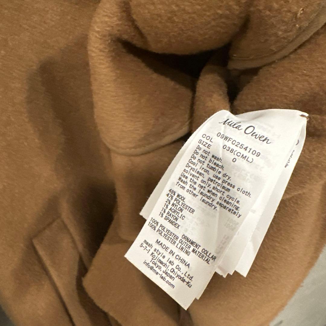 MilaOwen 2wayファーカラーリバーショートコート 定価¥23,100