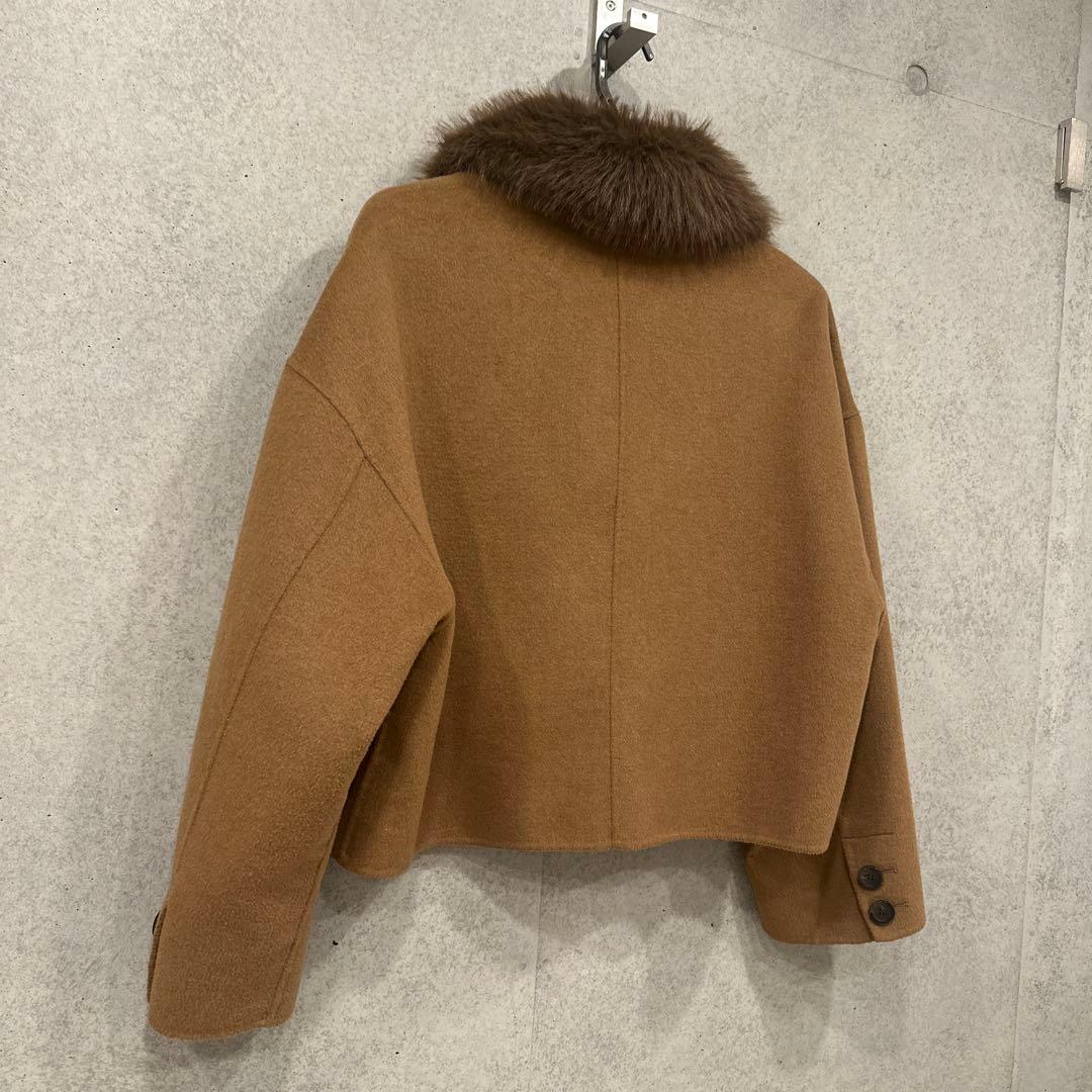 MilaOwen 2wayファーカラーリバーショートコート 定価¥23,100