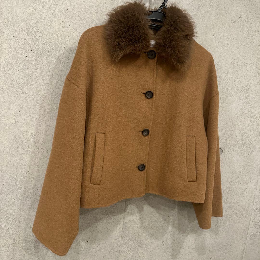 MilaOwen 2wayファーカラーリバーショートコート 定価¥23,100