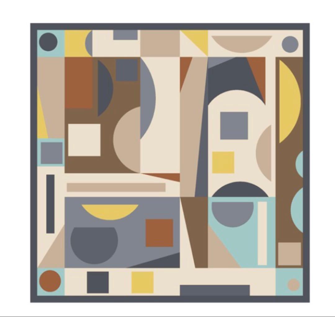 VINCENZO MIOZZA 65×65 カシミヤシルクスカーフ　新品未使用