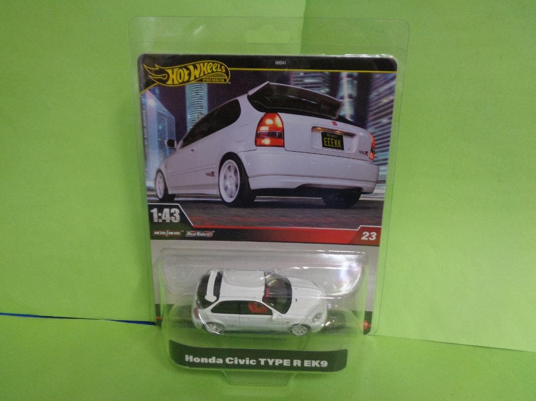 ホットウィール　1/43　ホンダシビックタイプＲ　ＥＫ９