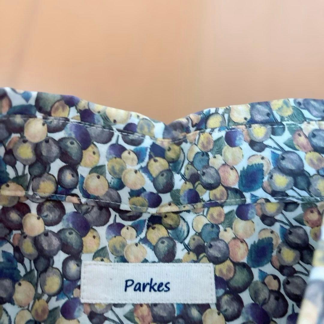 パークス　Parkes 丸襟　シャツ　リバティ　ウィンターベリー　タナローン