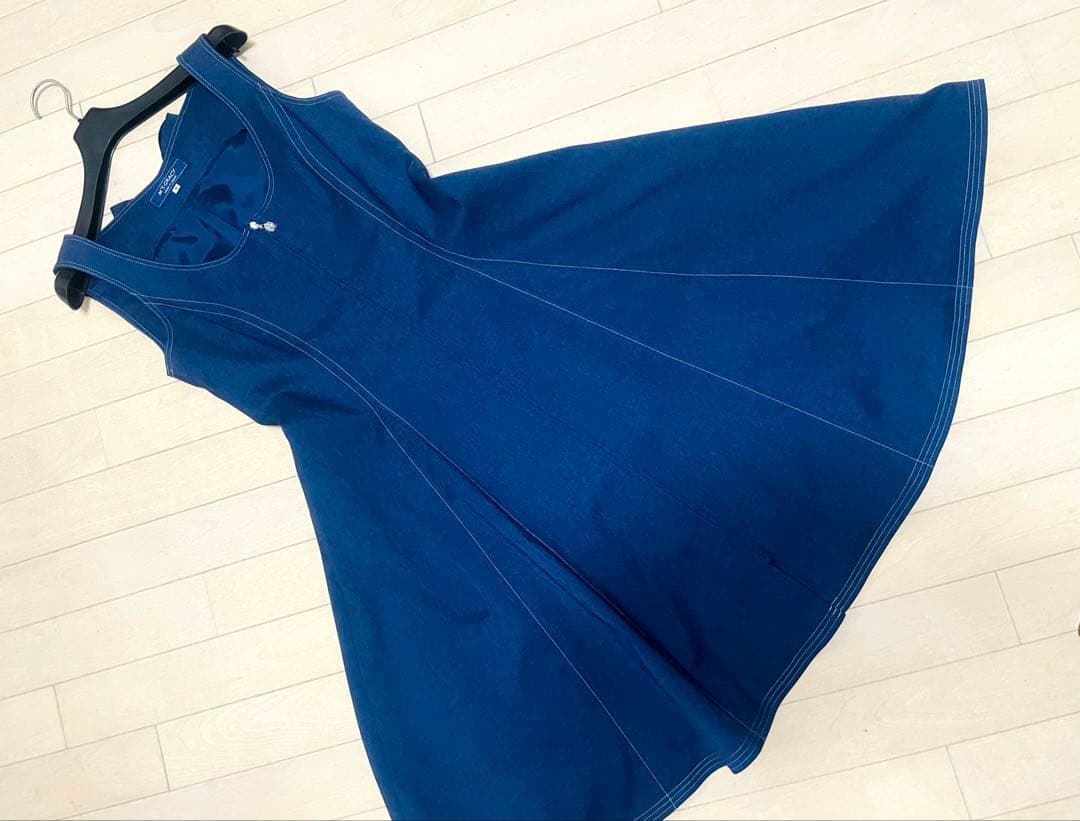 お値下げ❣️エムズグレイシー❣️バックリボン ジャンパースカート