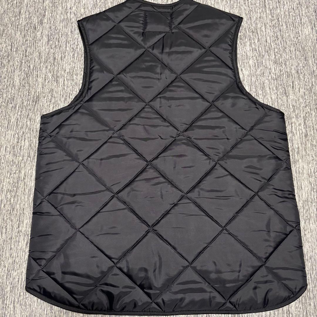 USA製　SNAP'N'WEAR　スナップンウエア　キルティング　ベスト　黒　M