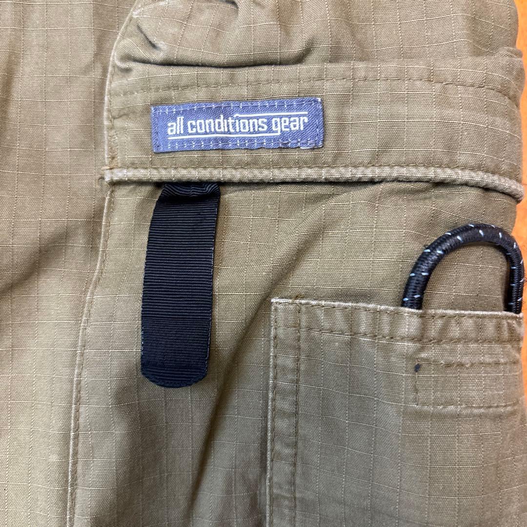 NIKE ACG ナイキ　エーシージー　カーゴパンツ カーキ色 4ポケット