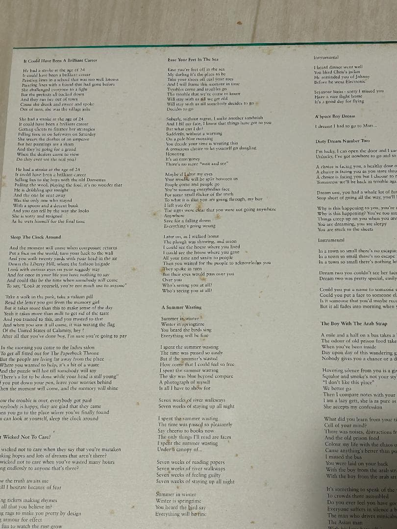 オリジナル日本盤LP-Belle&Sebastian The Boy with～