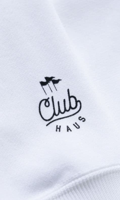 FIDES × CLUBHAUS Logo Crew Neck