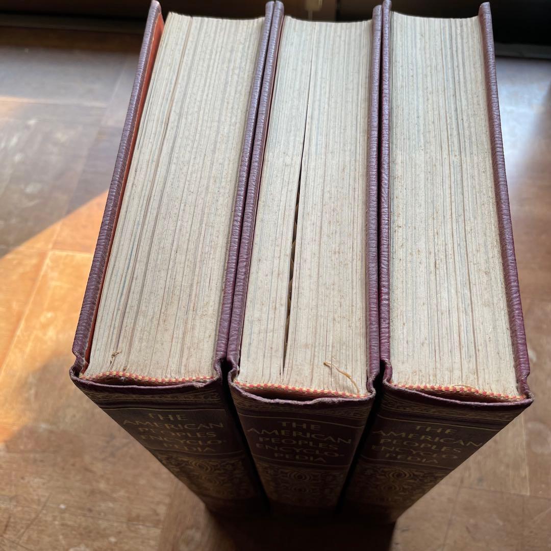 洋書 THE AMERICAN PEOPLES ENCYCLOPEDIA ①前半
