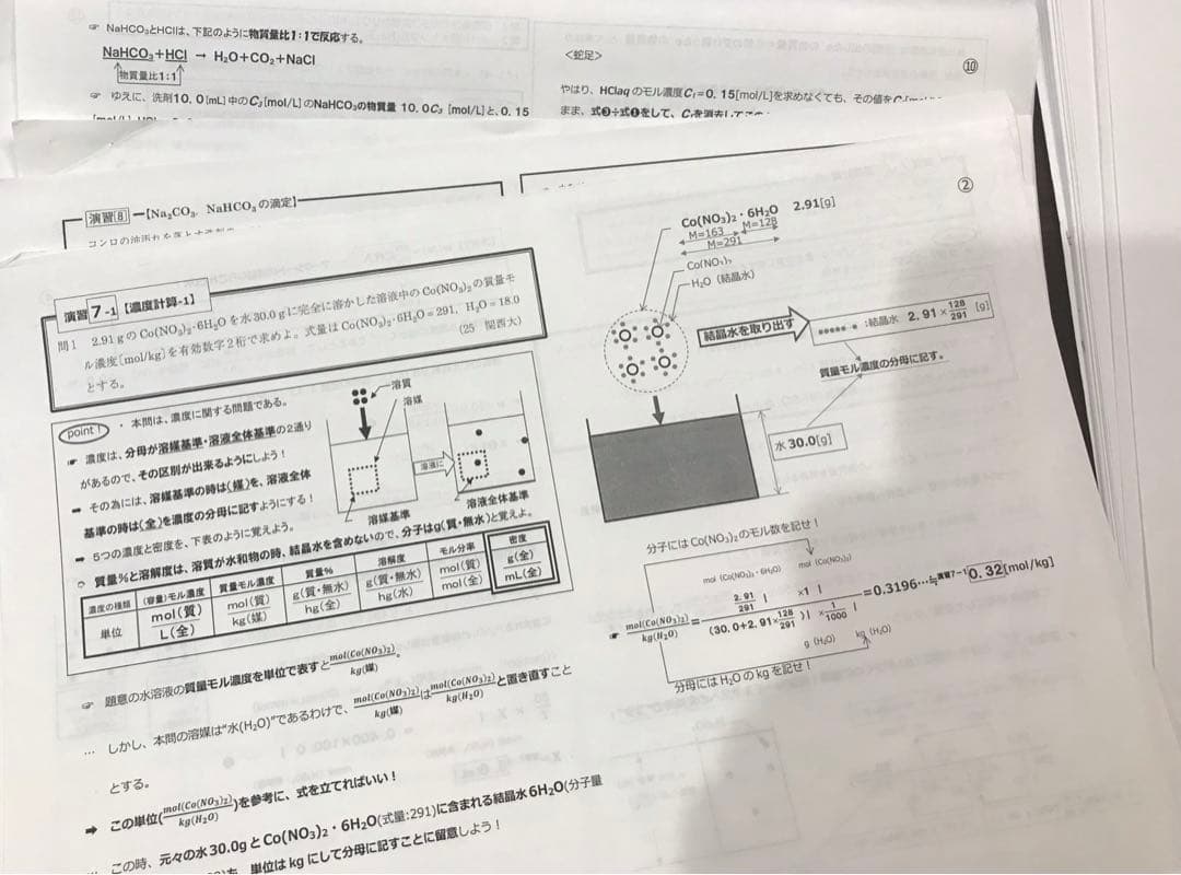 【最新2025年度】駿台化学特講I (計算問題) 黒澤&山下先生プリント付
