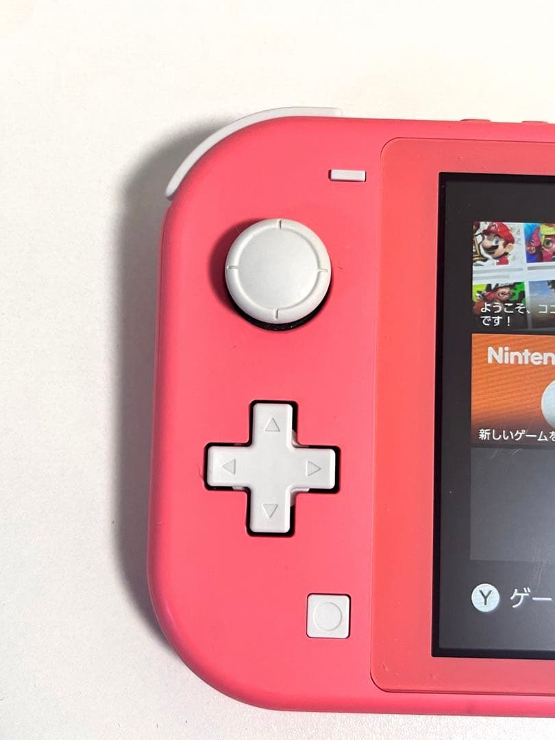 【美品】Nintendo Switch Lite コーラル 本体 充電器付き