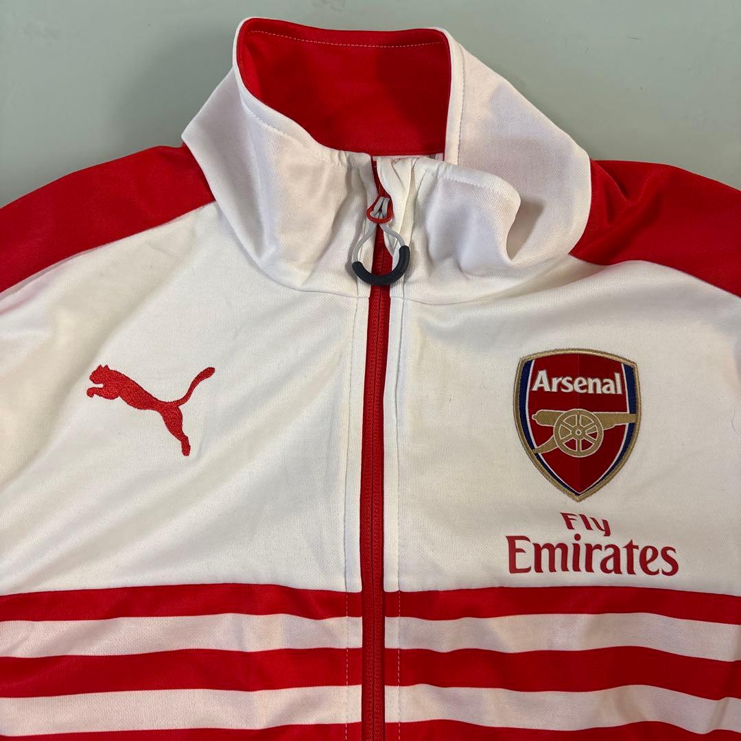 Puma Arsenal ジャージ XSサイズ ストライプ　アーセナル　男女兼用