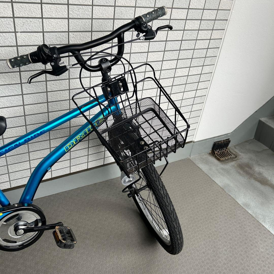 新潟市引取限定 24インチ あさひ ドライド BEAT 6段変速 屋根保管 美品