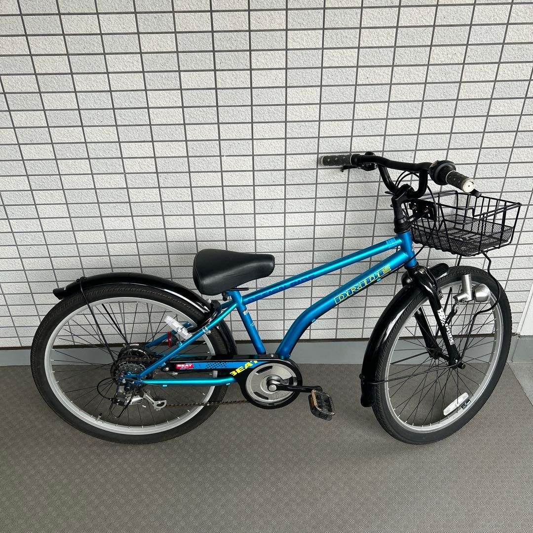 新潟市引取限定 24インチ あさひ ドライド BEAT 6段変速 屋根保管 美品