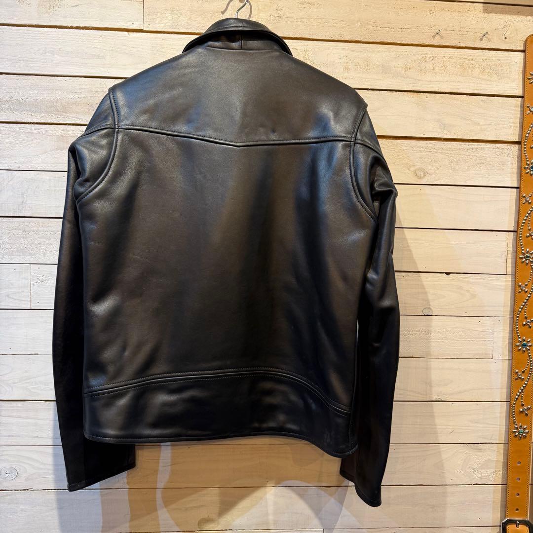新品！本革！BeatCanningダブルライダースジャケット　40インチ