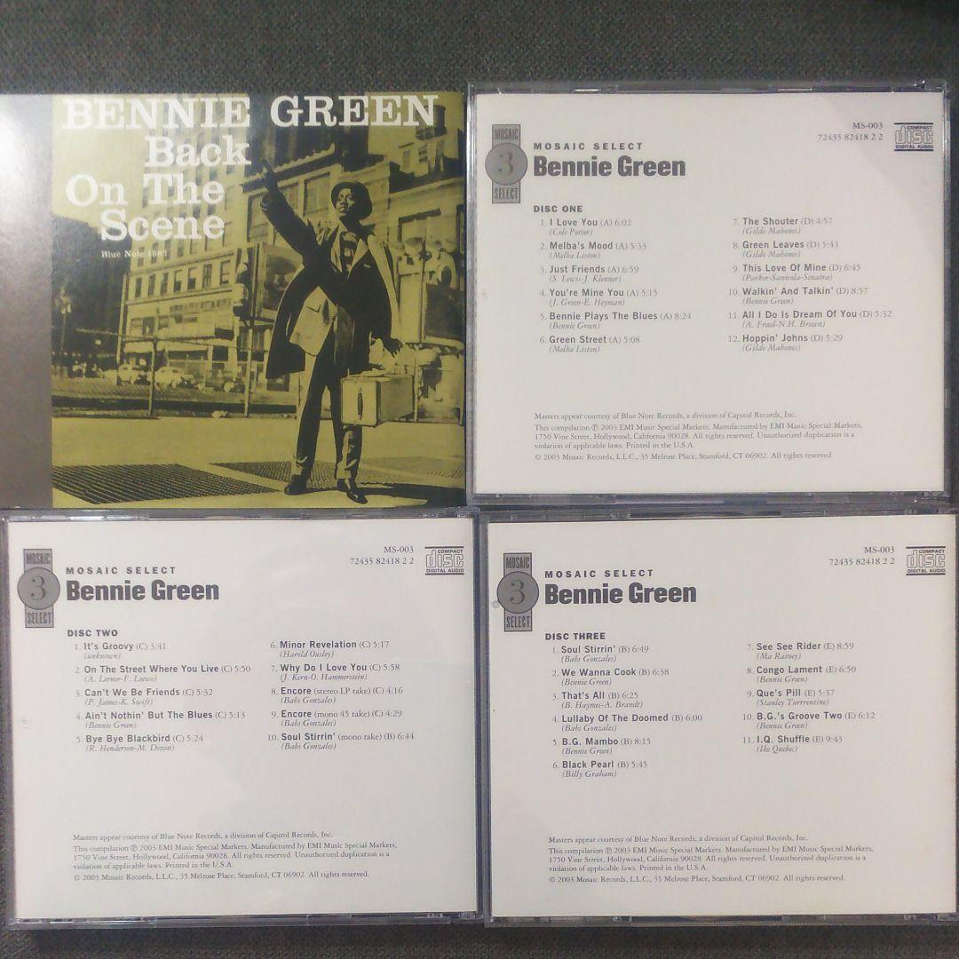 ベニー・グリーン Bennie Green 「Mosaic Select 3」