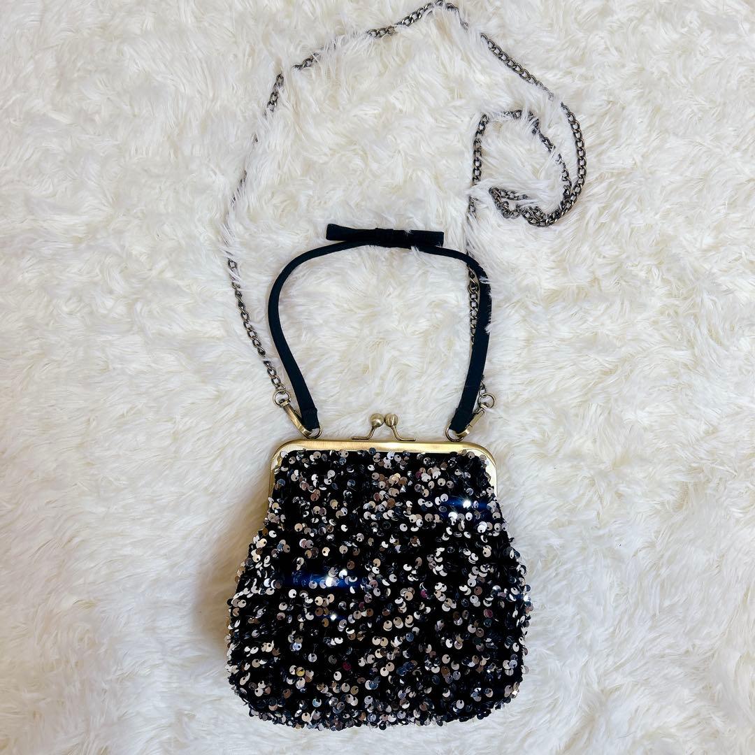 Bibiy ODETTE GLITTER BAG ビビィオデットグリッターバッグ