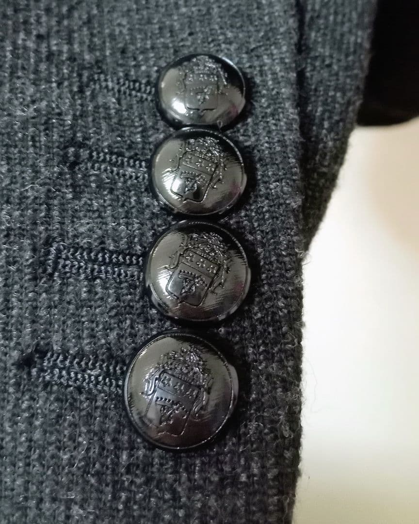 DOLCE & GABBANA ダークグレー ブレザーＬサイズ位
