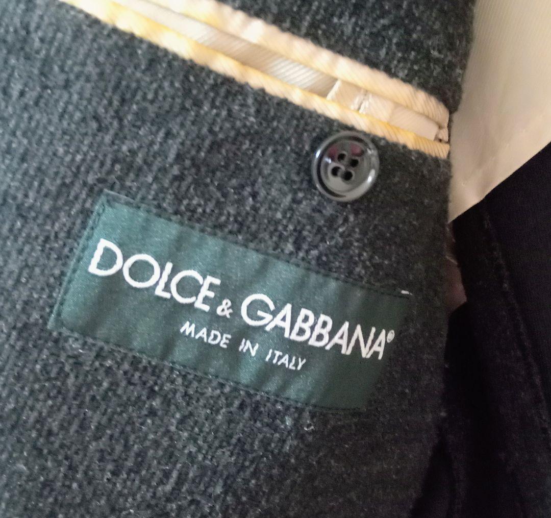 DOLCE & GABBANA ダークグレー ブレザーＬサイズ位