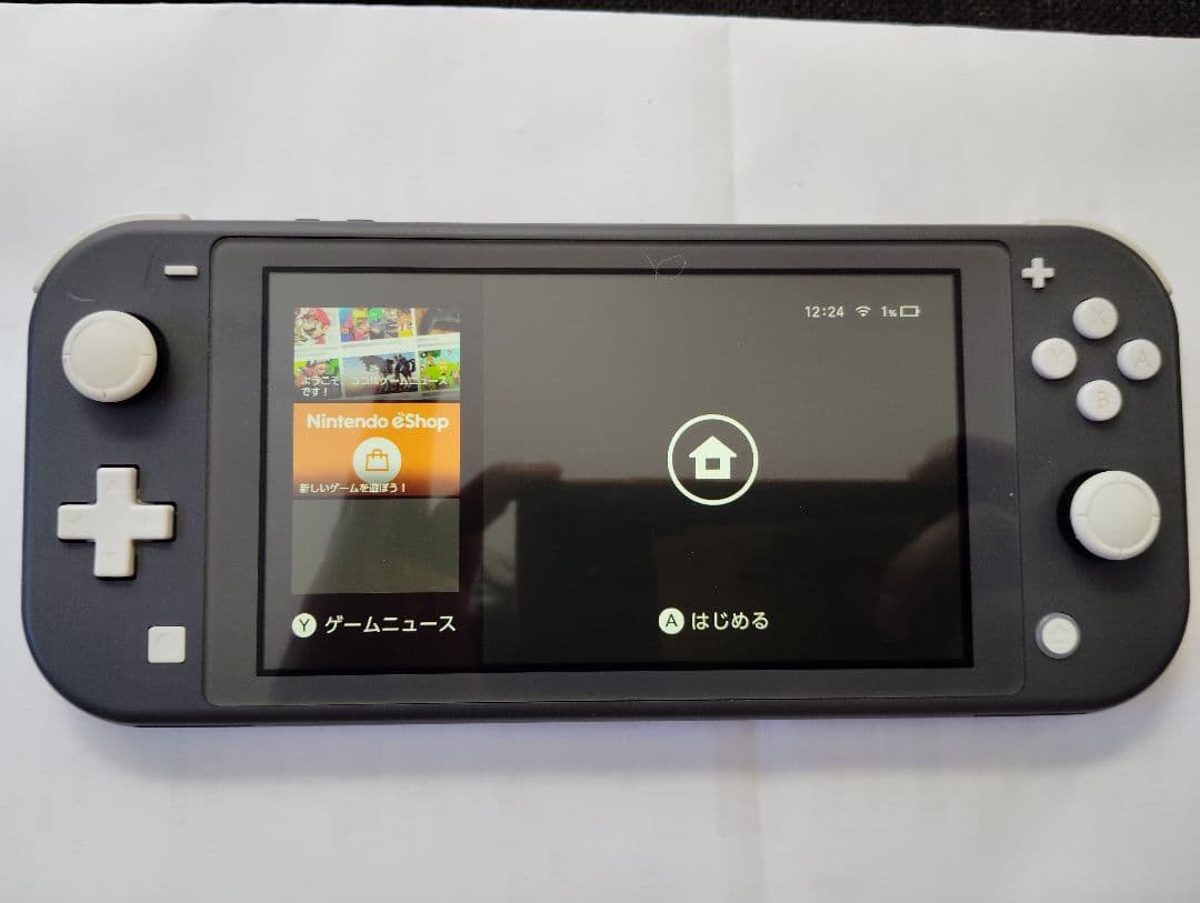 Nintendo Switch Lite グレー 本体　Ｌボタン故障