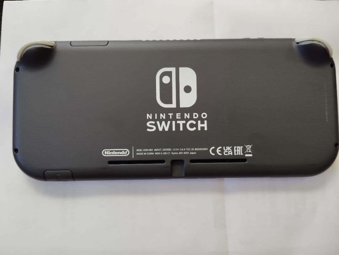 Nintendo Switch Lite グレー 本体　Ｌボタン故障