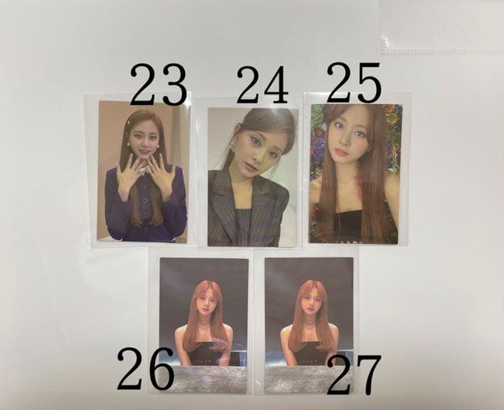 TWICE バラ売りトレカ 1〜73