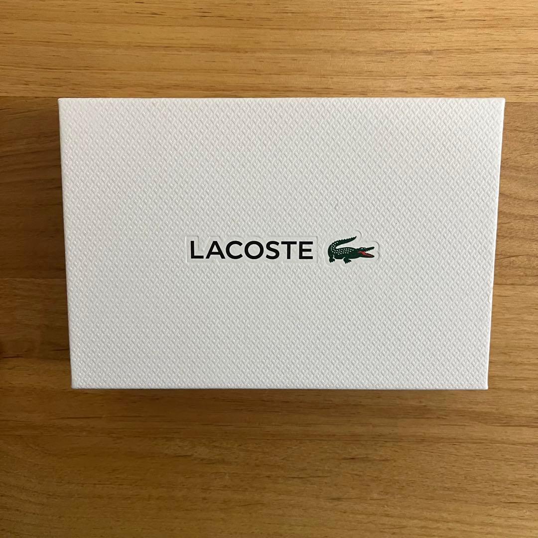 も*こ様 LACOSTE ラコステ キーケース NEW CROCO ジップウォレ