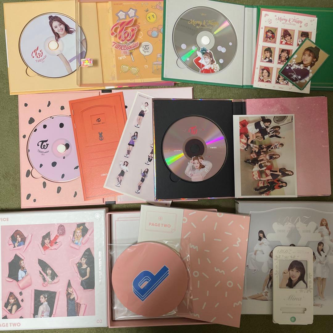 TWICE アルバム　まとめ売り　トレカ付き