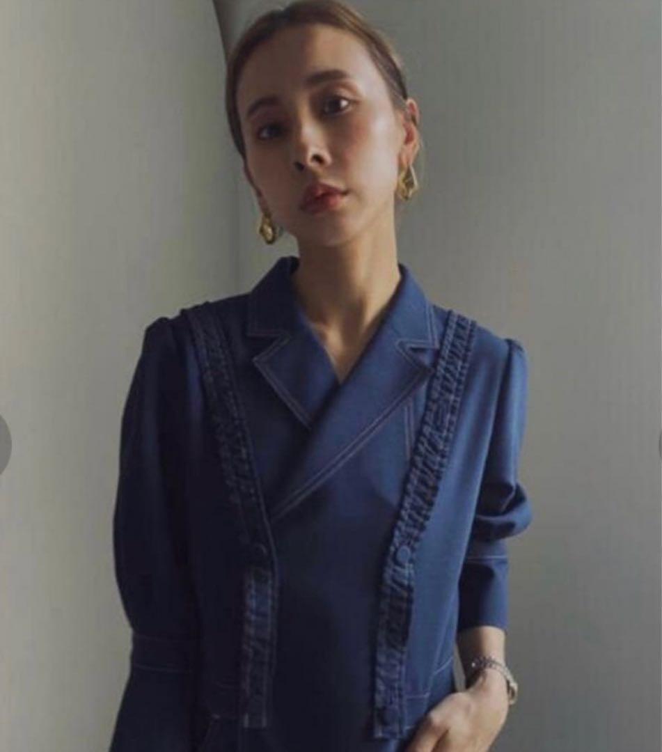 【難あり美品】Ameri TAILOR SUSPENDER DRESS