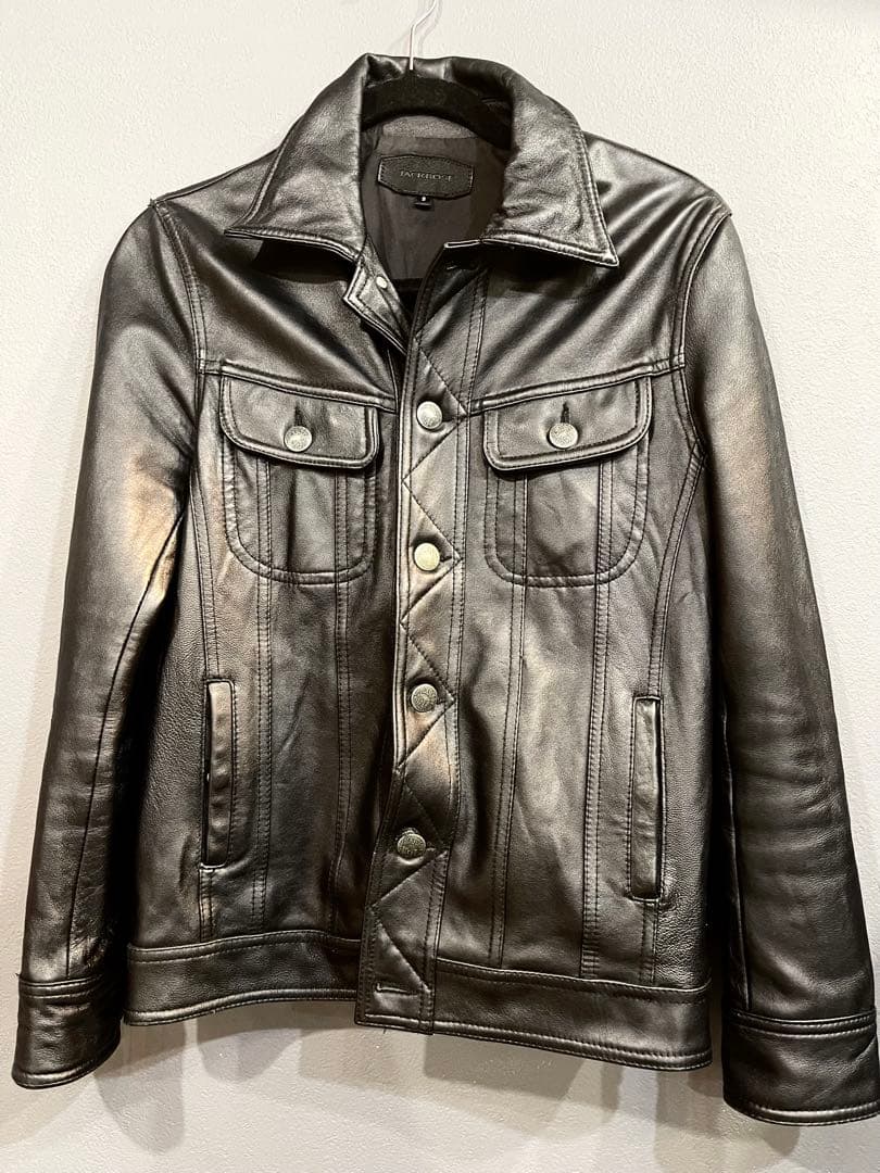 jackrose レザー Gジャン 3 Msizeトラッカージャケット羊革