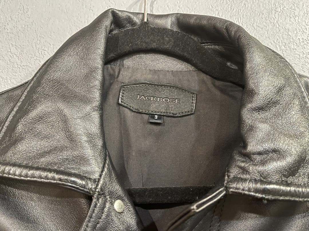 jackrose レザー Gジャン 3 Msizeトラッカージャケット羊革