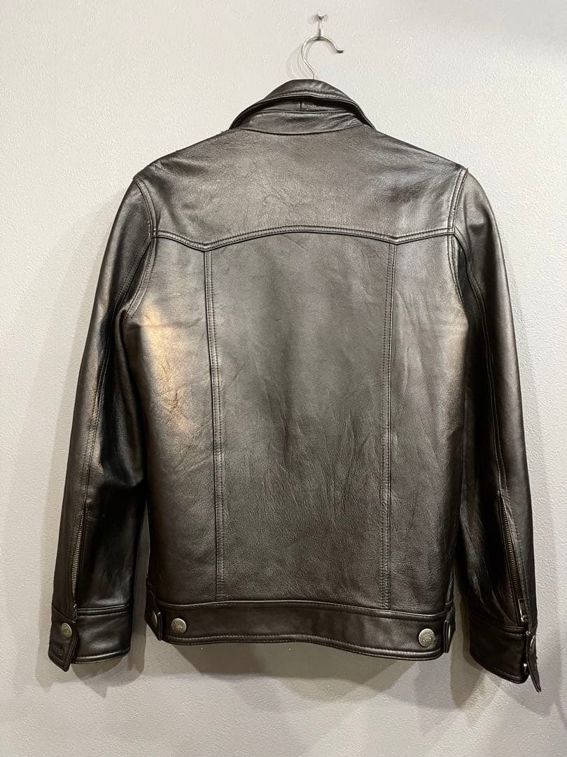 jackrose レザー Gジャン 3 Msizeトラッカージャケット羊革