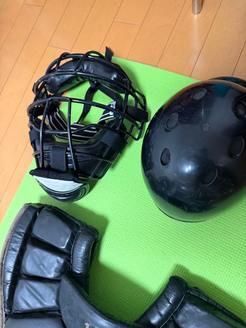 キャッチャー防具一式　プロ使用品