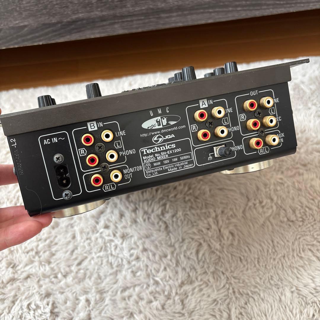 technics ミキサー　ジャンク品扱い
