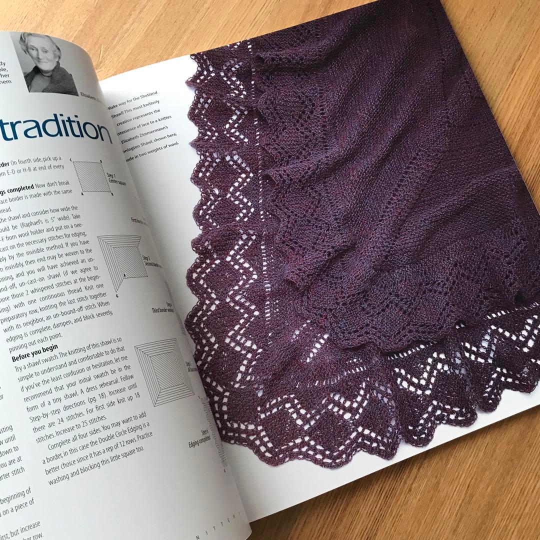 洋書  SHAWLS AND SCARVES シェットランドレース  レース編み