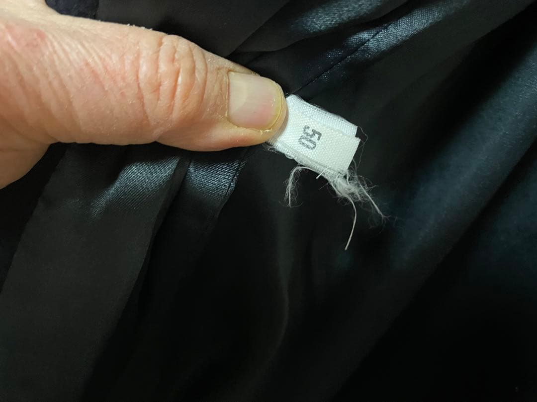 イタリア製　メンズ　最高級品　ＸＬ　黒紺　美品良品