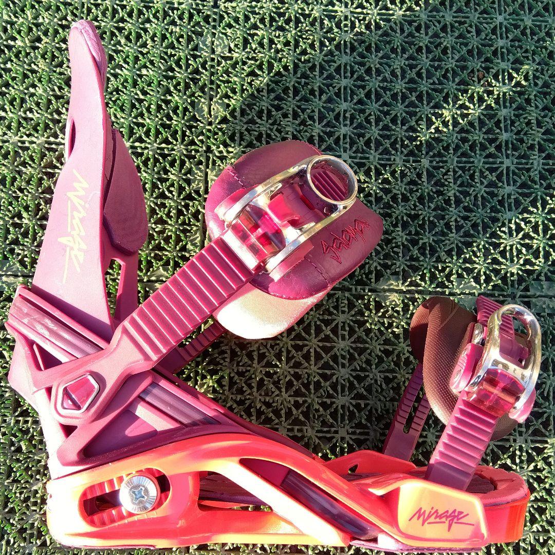 SALOMON 美品 MIRAGE Sサイズ/BURTON FLUX UNION