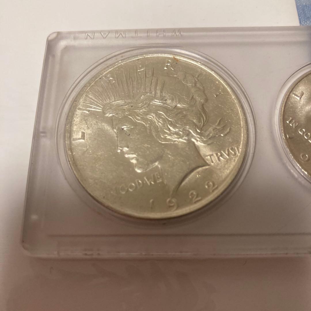 アメリカピースダラー1922年他旧硬貨セット