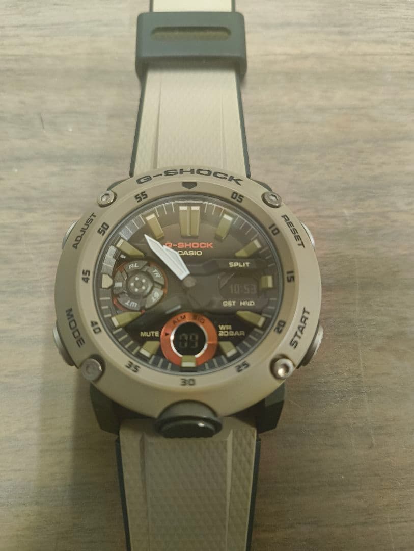 G-SHOCK　GA-2000 カーキ ジーショック