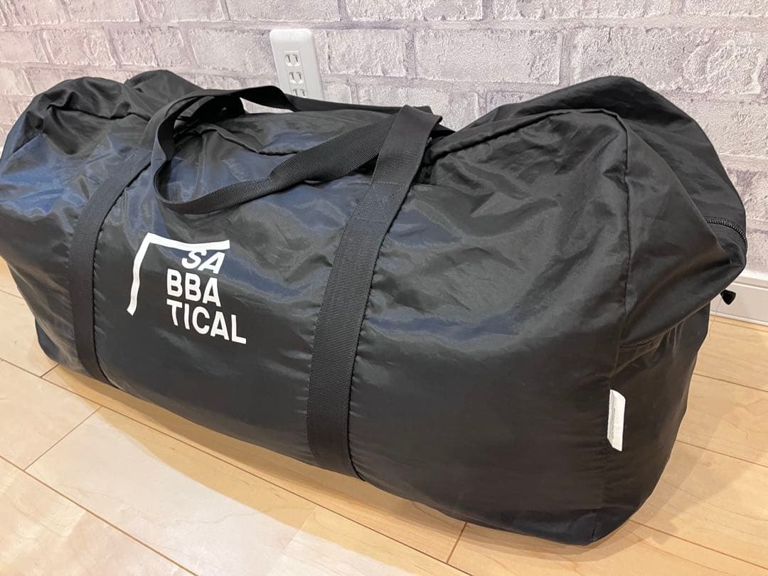 【SABBATICAL】ギリア　5人用グランドシート付　すぐ始められるセット