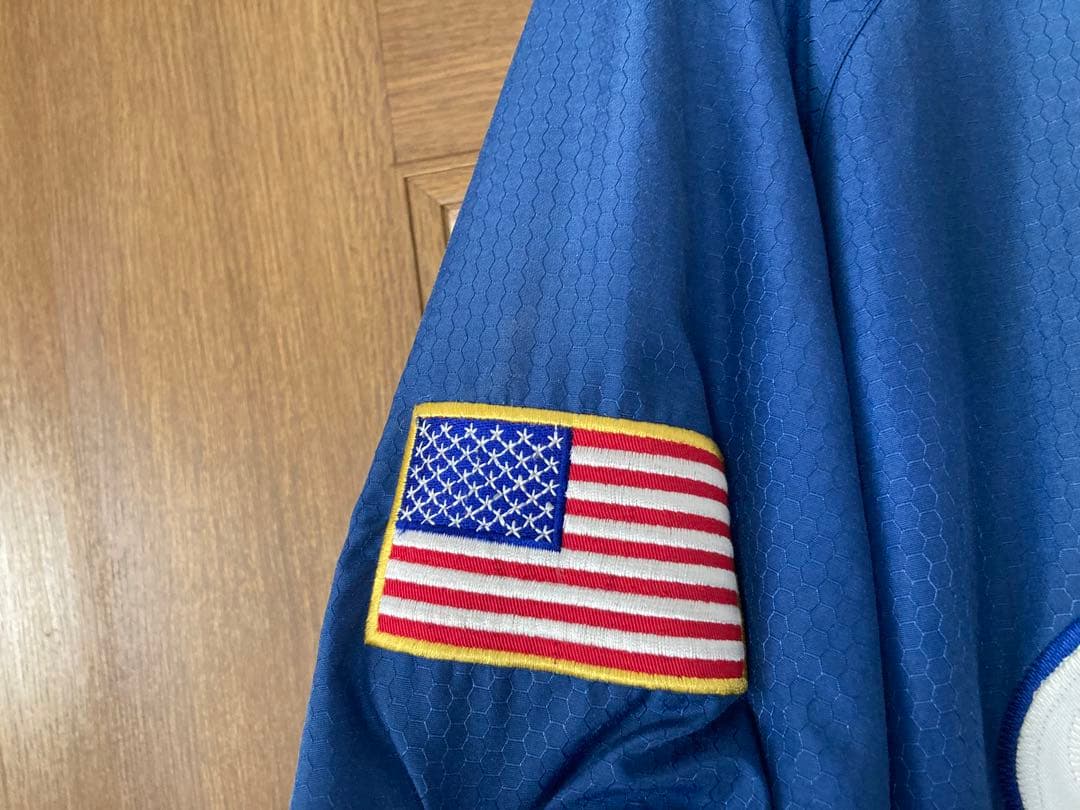 Dodgers MLBジャケット 青　XXL