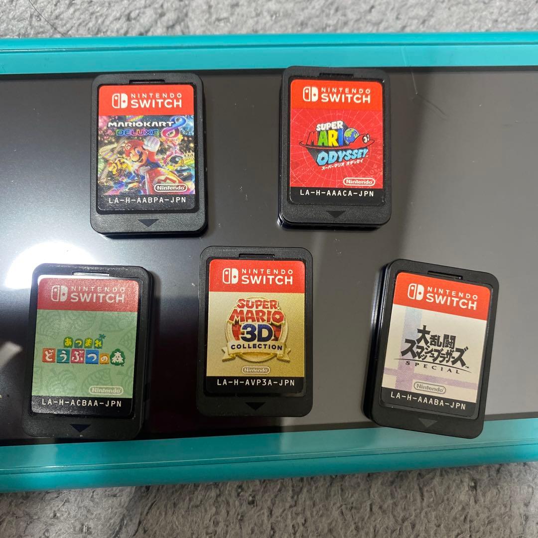 Nintendo Switch Lite ターコイズ + ゲーム5本セット