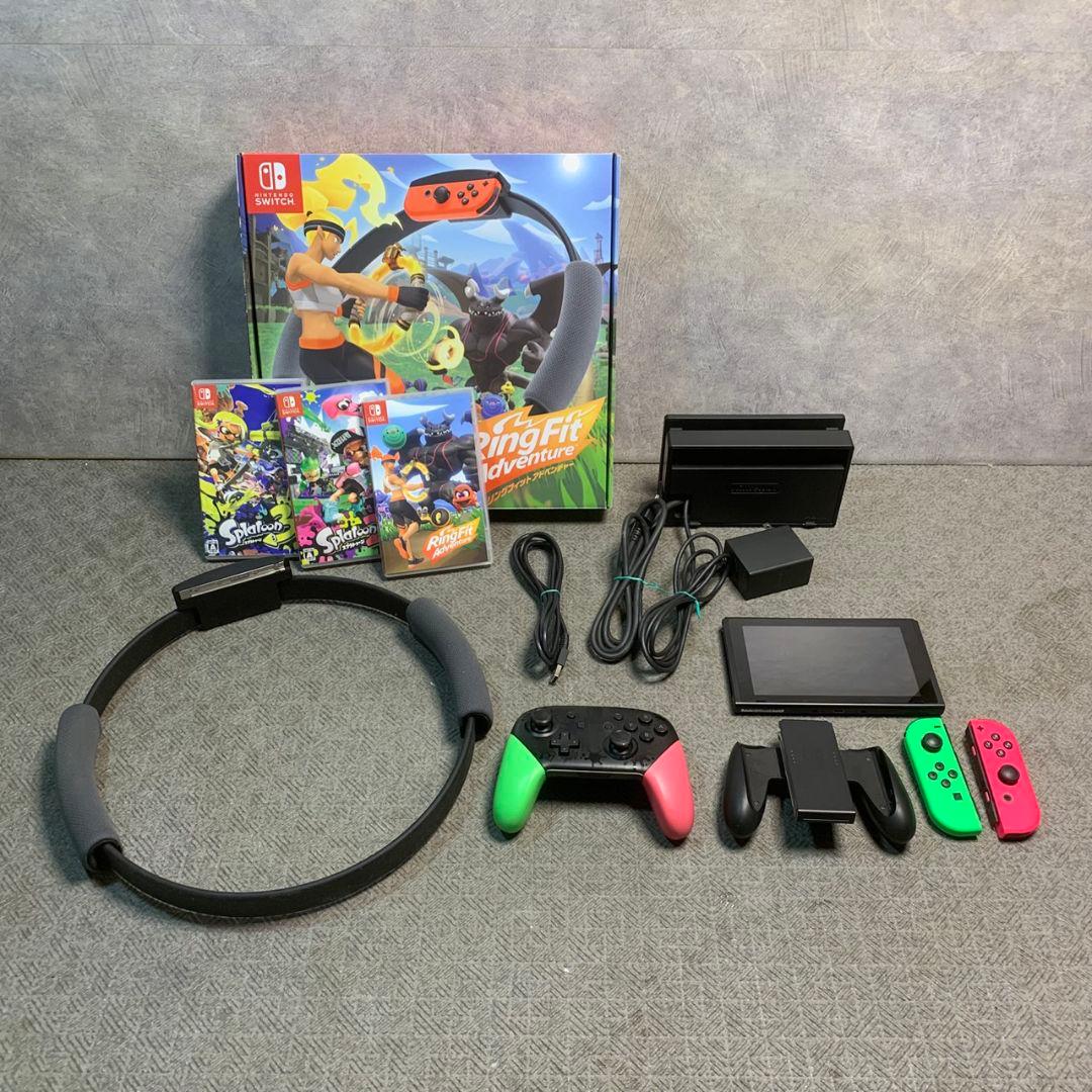 K262 Nintendo Switch + リングフィット HAC-001